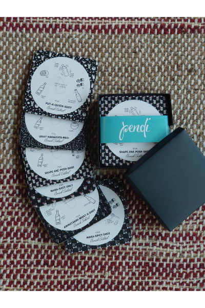 Drink like a Sri Lankan Coaster Set